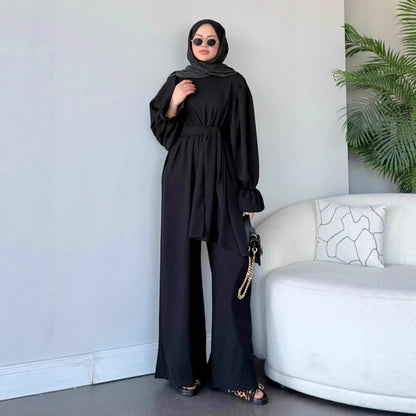 Modest Leg Pants Suit Women