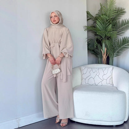 Modest Leg Pants Suit Women