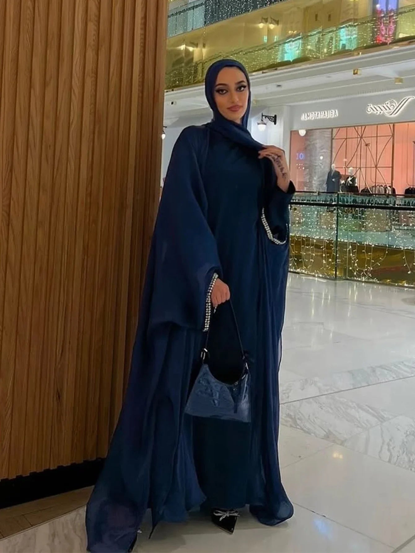 Abaya Scarf Dress