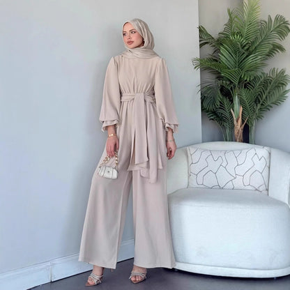 Modest Leg Pants Suit Women