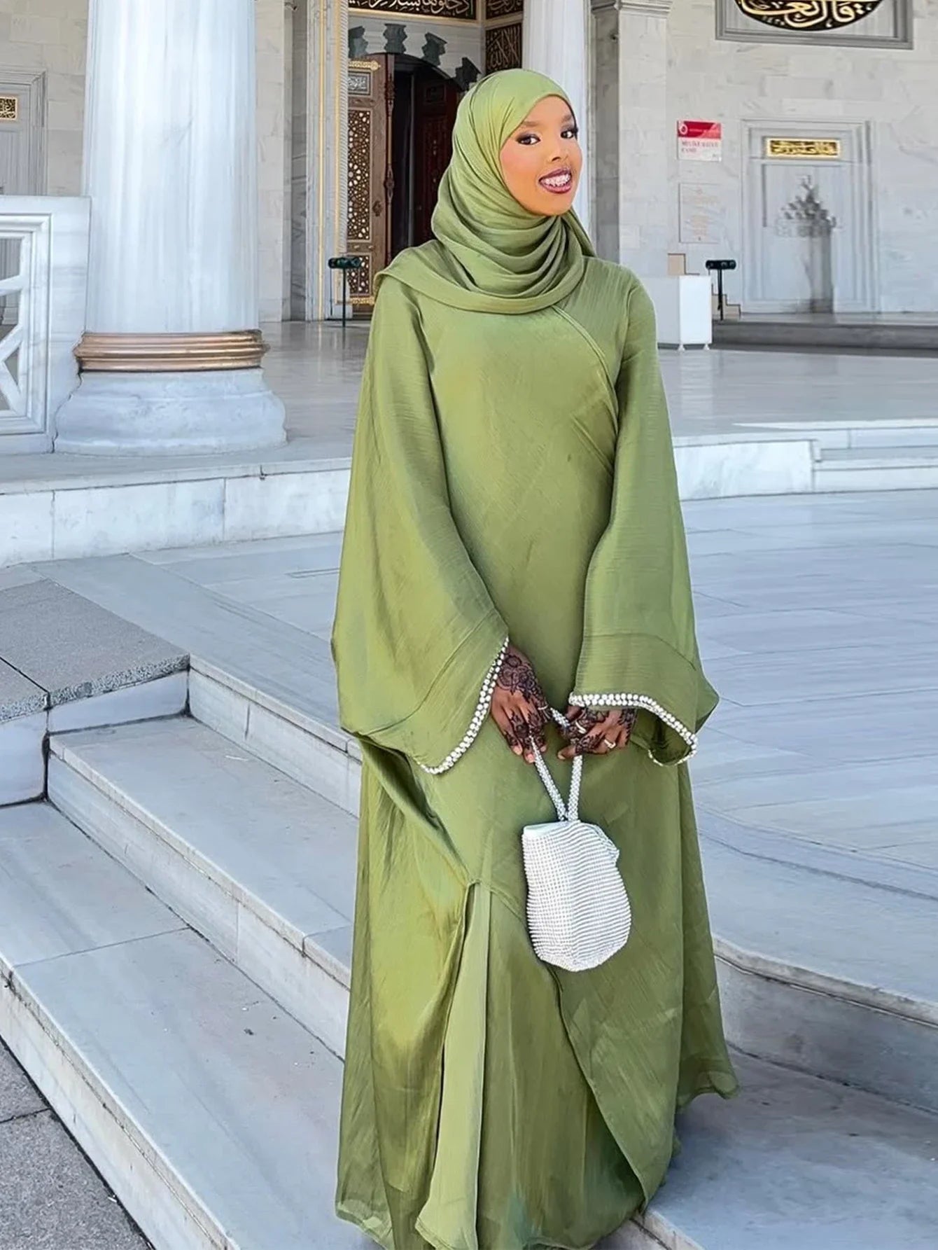 Abaya Scarf Dress